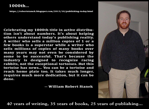 Robert Stanek talks about his long writing career