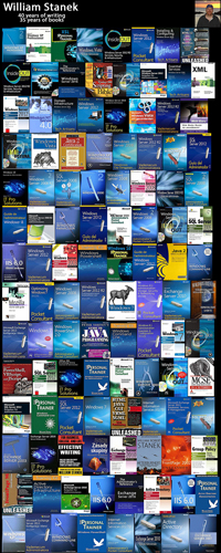 35 years of William Stanek books