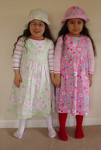William Robert Stanek daughters at Easter