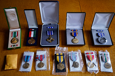 William Robert Stanek's military honors