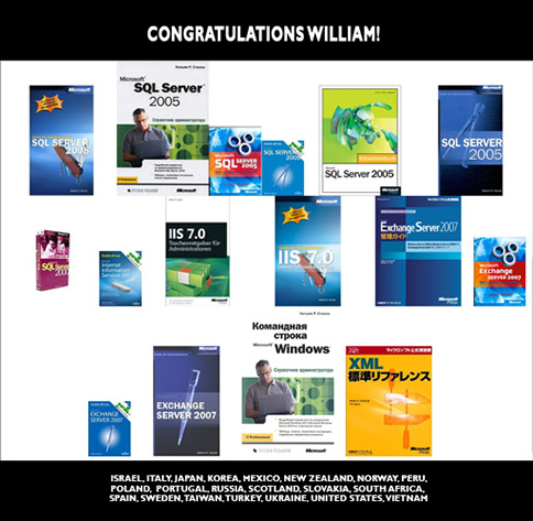 Translated into 57 languages and counting - William Robert Stanek