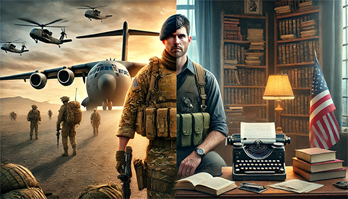 William Robert Stanek Digital Painting - From Battlefields to Bestsellers 1