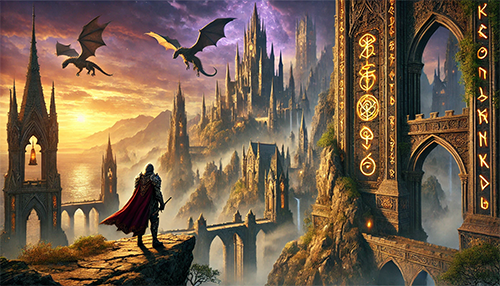 William Robert Stanek Digital Painting - Lost Voices of Fantasy