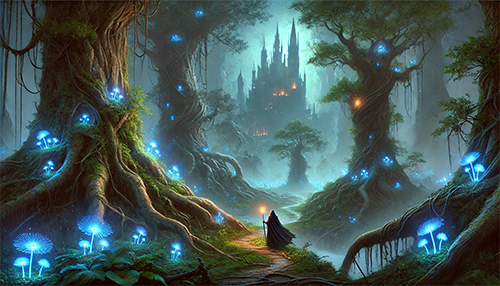 William Robert Stanek Digital Painting - Lost Voices of Fantasy