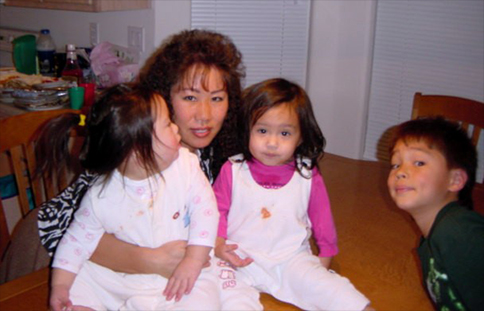 William Robert Stanek's wife and kids.
